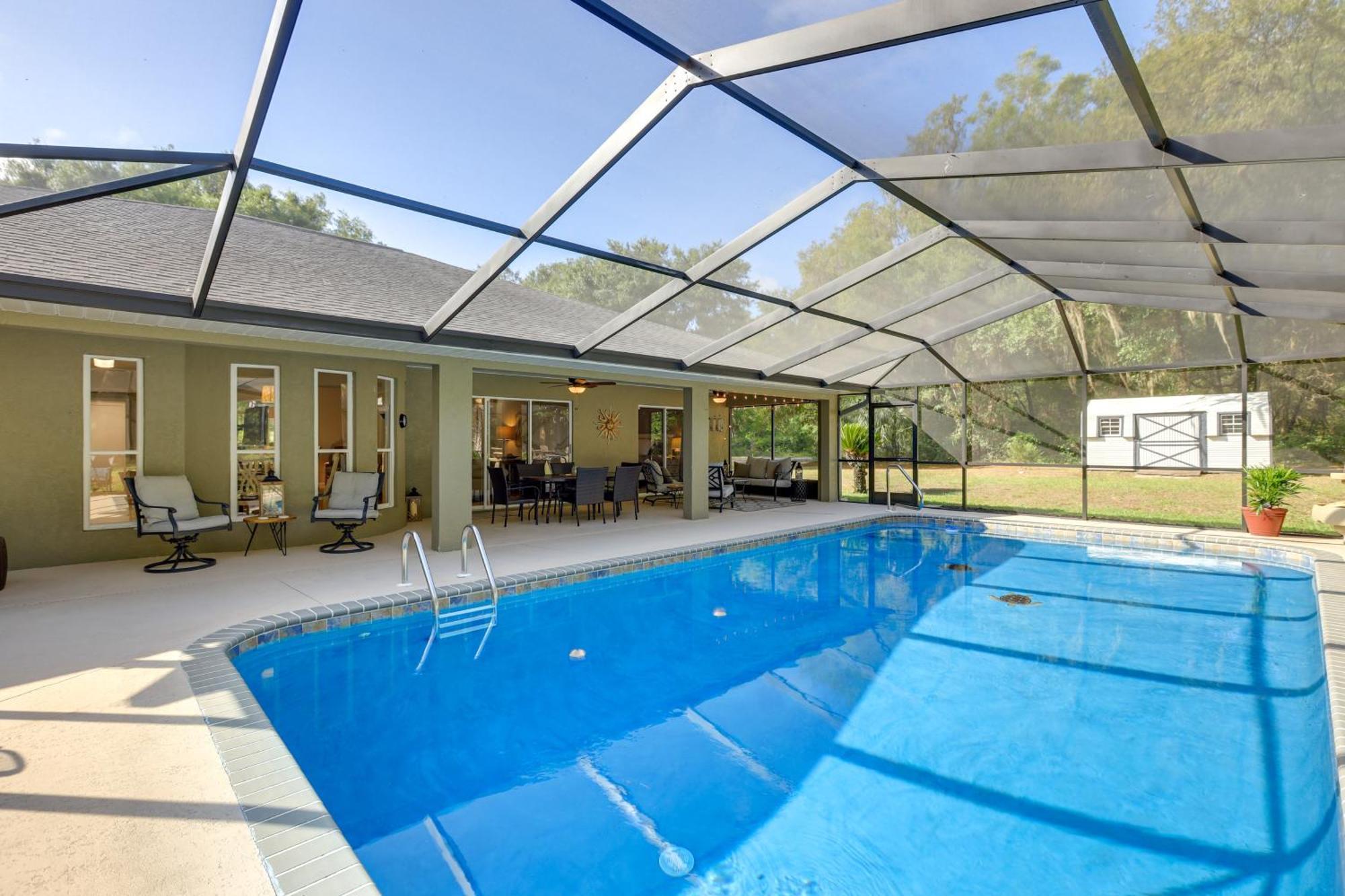 8 Mi To Rainbow Springs Dunnellon Area Home! Екстериор снимка