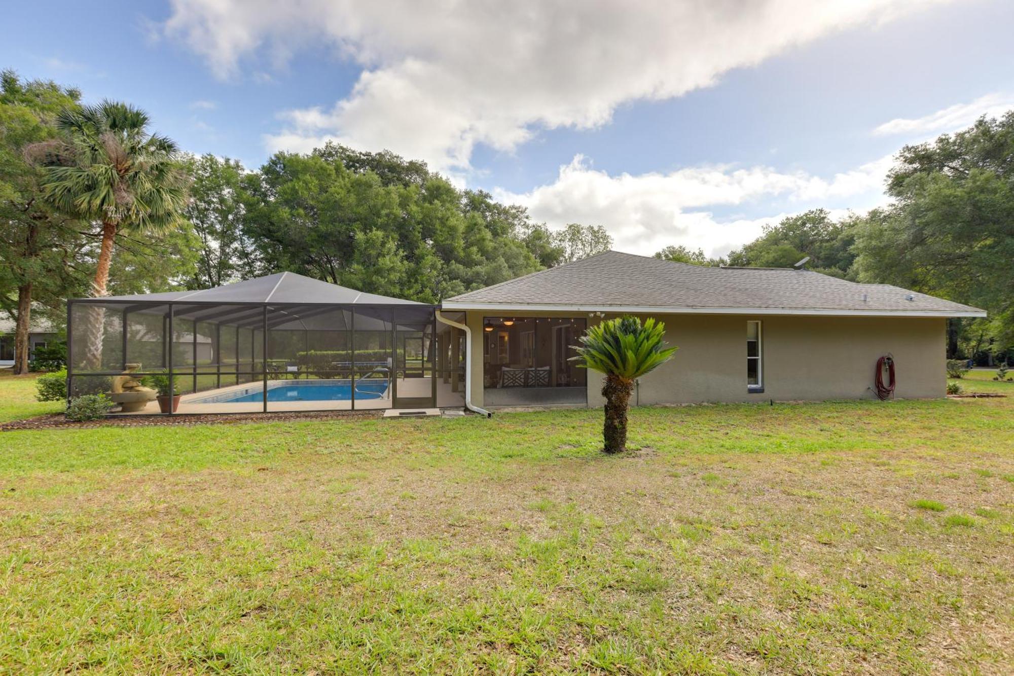 8 Mi To Rainbow Springs Dunnellon Area Home! Екстериор снимка