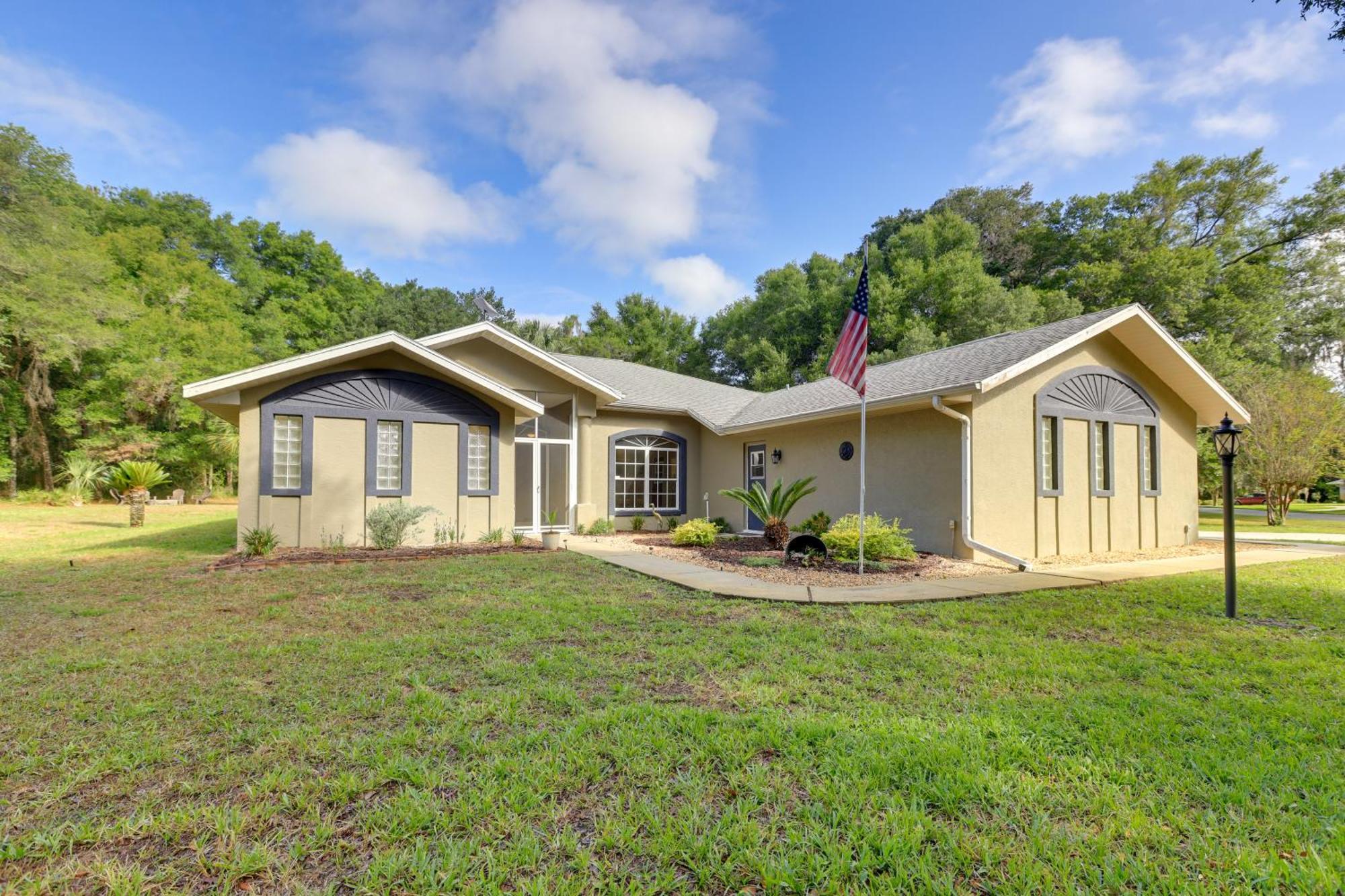 8 Mi To Rainbow Springs Dunnellon Area Home! Екстериор снимка