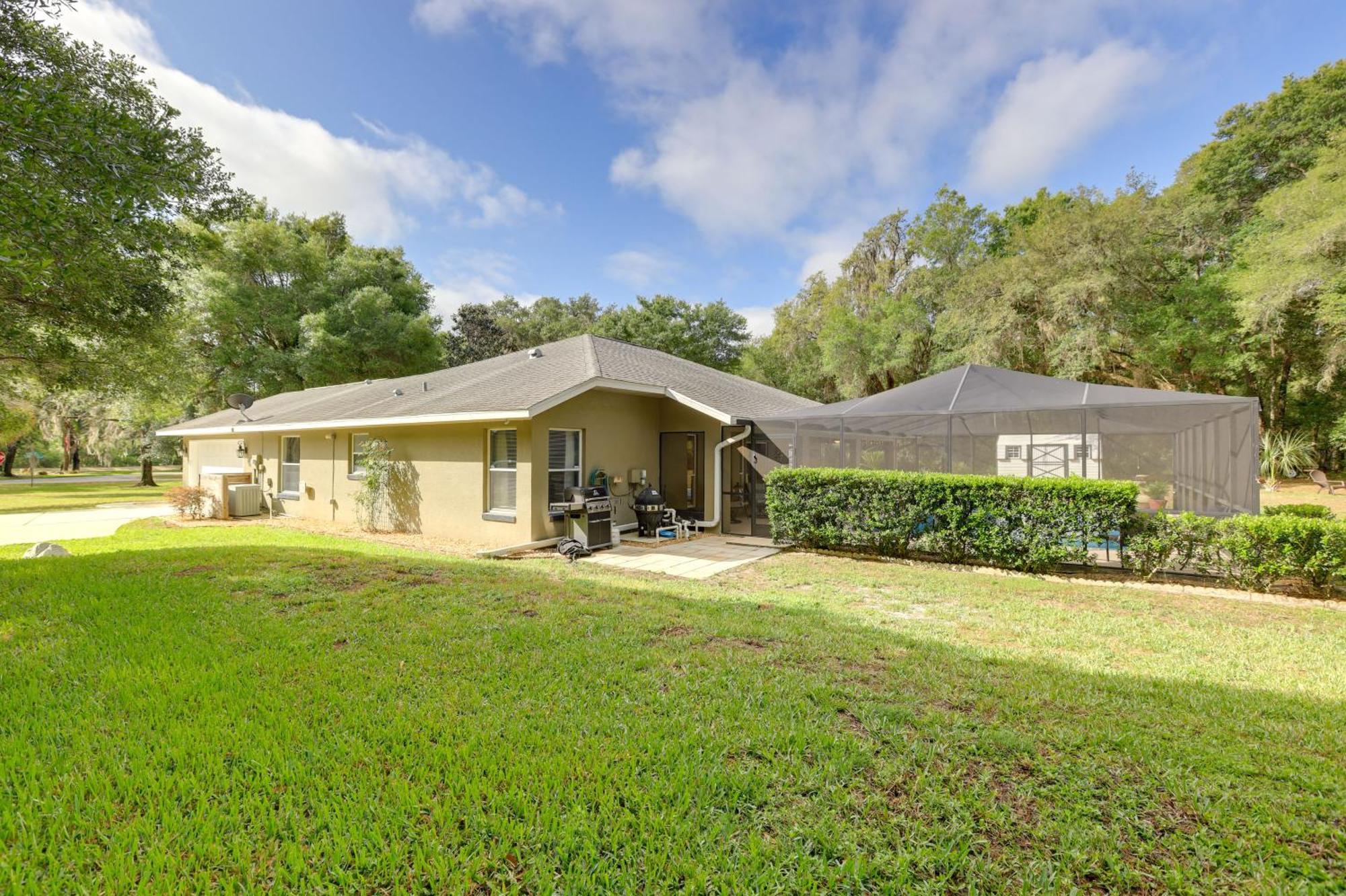 8 Mi To Rainbow Springs Dunnellon Area Home! Екстериор снимка